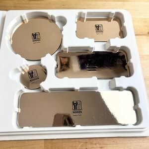 Nikken Kenko Promo Pads Magnetic Set 5 Piece Gold + Binder Case USA Made